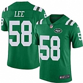 Youth Nike Jets 58 Darron Lee Green Color Rush Limited Jersey Dzhi,baseball caps,new era cap wholesale,wholesale hats